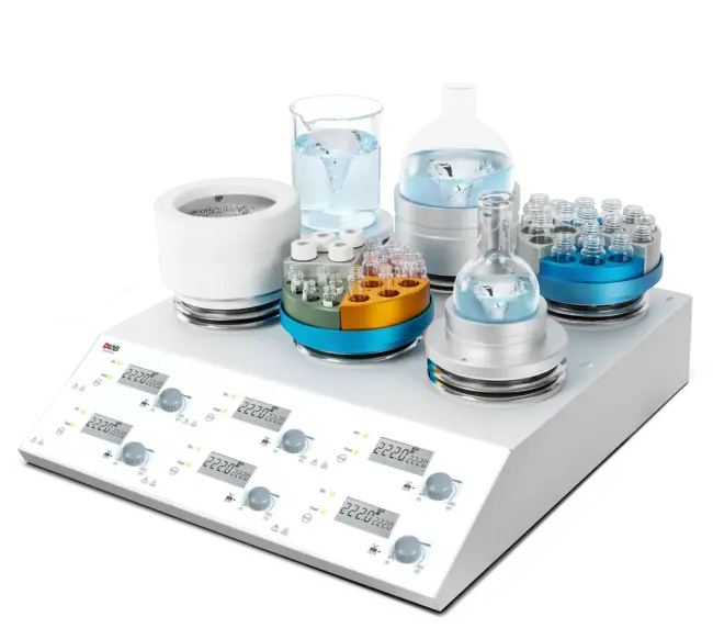 4/6 Channel LCD Digital Hotplate Magnetic Stirrer