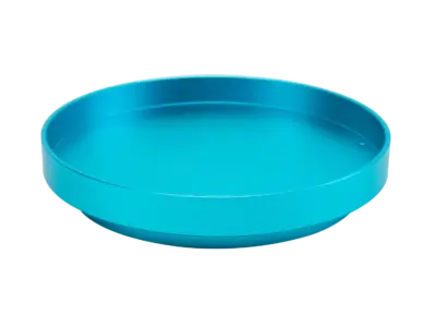 Blue carrying plate