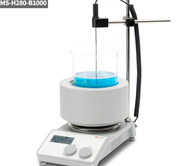 LCD Digital Magnetic Stirrer with Electric Heating Mantle