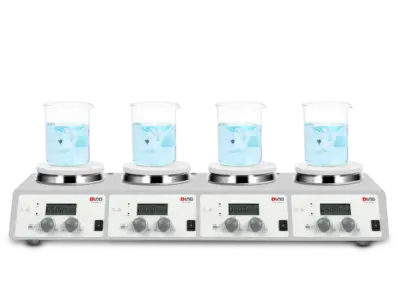 MS-H340-S4 LCD 4-Channel Digital Magnetic Hotplate Stirrer