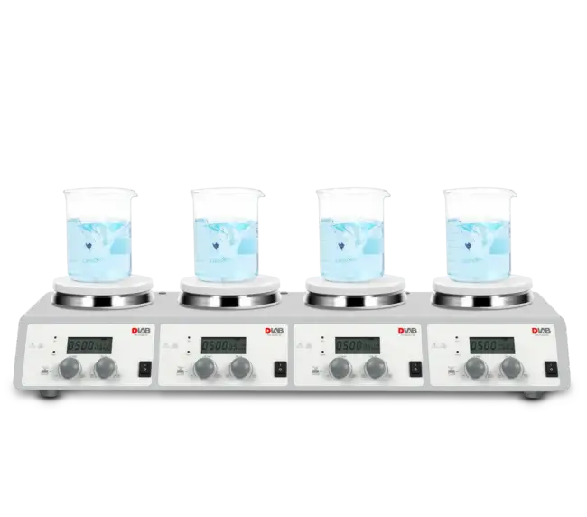 MS-H340-S4 LCD 4-Channel Digital Magnetic Hotplate Stirrer